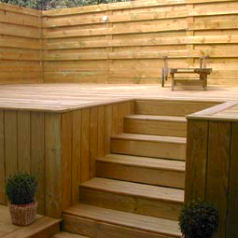 Decking – Treated Pine - Small or no knots
